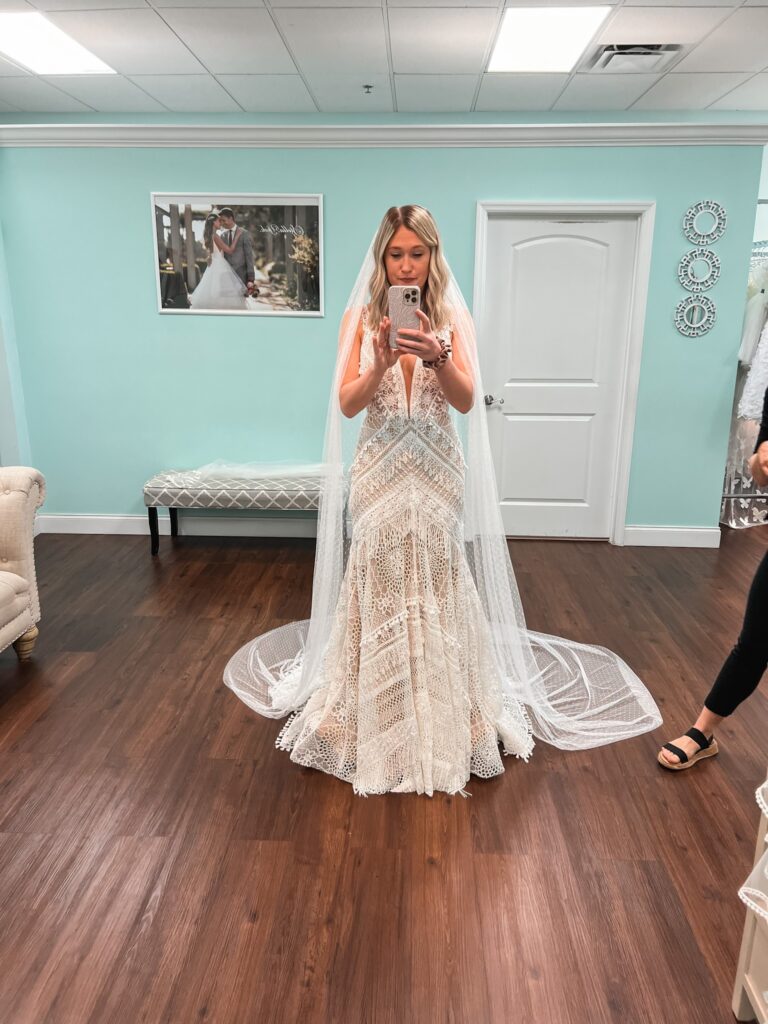 wedding dress shopping tips take lots of pictures