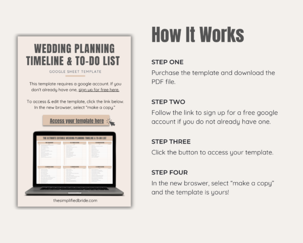 The Ultimate Editable Wedding Planning Checklist - Image 6